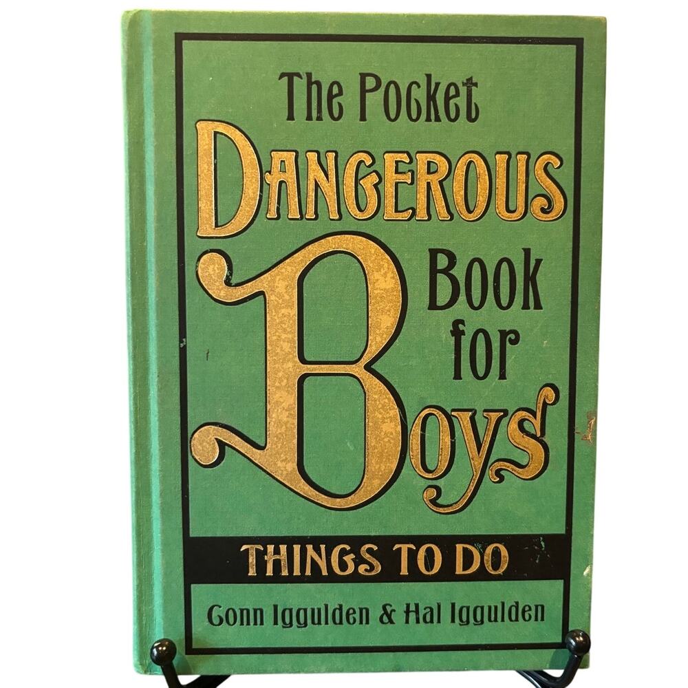 First Edition 2008, Dangerous Book for Boys, Things to do Book - HC